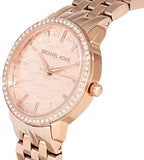 Michael Kors Argyle Quartz Rose Gold Dial Rose Gold Steel Strap Watch For Women - MK3156 Authentic Buy Shop Now