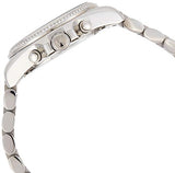 Michael Kors Bradshaw Chronograph Silver Dial Silver Steel Strap Watch For Women - MK6537 Authentic Buy Shop Now