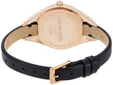 Calvin Klein Rebel Black Dial Black Leather Strap Watch for Women - K8P236C1 Authentic Buy Shop Now