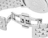 Versace V-Urban Light Blue Dial Silver Steel Strap Watch for Men - VELQ00419 Authentic Buy Shop Now