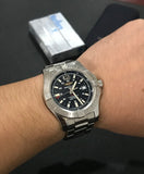 Breitling Colt Automatic 44mm Black Dial Stainless Steel Mens Watch - A1738811/BD44/173A Authentic Buy Shop Now