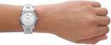Emporio Armani Federica Mother of Pearl Dial Silver Steel Strap Watch For Women - AR11557 Authentic Buy Shop Now