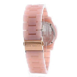 Michael Kors Runway Chronograph White Dial Pink Steel Strap Watch for Women - MK7424 Authentic Buy Shop Now