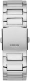 Guess King Quartz Silver Dial Silver Steel Strap Watch For Men - GW0497G1 Authentic Buy Shop Now