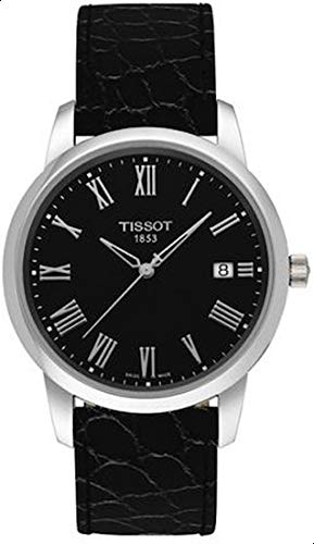 Tissot Classic Dream Black Dial Black Leather Strap Watch for Men - T033.410.16.053.01 Authentic Buy Shop Now