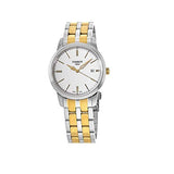Tissot T Classic Dream White Dial Two Tone Steel Strap Watch for Men - T033.410.22.011.01 Authentic Buy Shop Now