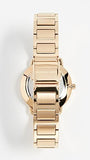 Michael Kors Portia Quartz White Dial Gold Steel Strap Watch for Women - MK3840 Authentic Buy Shop Now