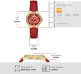 Michael Kors Camille Three-Hand Red Dial Red Leather Strap Watch for Women - MK4750 Authentic Buy Shop Now