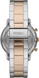 Fossil Neutra Chronograph Brown Dial Two Tone Steel Strap Watch for Men - FS5869 Authentic Buy Shop Now