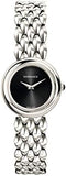 Versace V-Flare Quartz Black Dial Silver Steel Strap Watch for Women - VEBN00618 Authentic Buy Shop Now