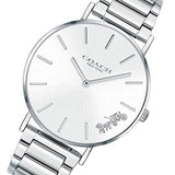 Coach Perry Silver Dial Silver Steel Strap Watch for Women - 14503344 Authentic Buy Shop Now