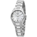 Tag Heuer Carrera Diamonds Mother of Pearl Dial Silver Steel Strap Watch for Women - WBN2412.BA0621 Authentic Buy Shop Now