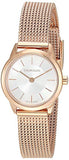 Calvin Klein Minimal White Dial Rose Gold Mesh Bracelet Watch for Women - K3M23626 Authentic Buy Shop Now