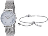 Coach Perry Silver Dial Silver Mesh Bracelet Watch for Women - 14503341 Authentic Buy Shop Now