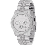 Michael Kors Bradshaw Silver Dial Silver Steel Strap Watch For Women - MK5108 Authentic Buy Shop Now