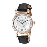Coach Madison White Dial Black Leather Strap Watch for Women - 14503396 Authentic Buy Shop Now