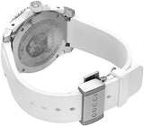 Gucci Dive Tiger White Dial White Rubber Strap Watch For Men - YA136329 Authentic Buy Shop Now