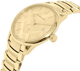Burberry The Classic Gold Dial Gold Steel Strap Watch for Men - BU10006 Authentic Buy Shop Now