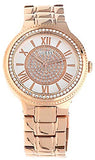 Guess Madison Diamonds White Dial Rose Gold Steel Strap Watch for Women - W0637L3 Authentic Buy Shop Now