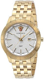 Versace Univers Quartz White Dial Gold Steel Strap Watch for Men - VEBK00518 Authentic Buy Shop Now