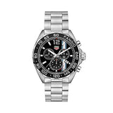 Tag Heuer Formula 1 Chronograph Black Dial Silver Steel Strap Watch for Men - CAZ101H.BA0842 Authentic Buy Shop Now