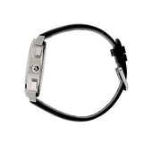 Calvin Klein Posh Silver Dial Black Leather Strap Watch for Men - K8Q371C6 Authentic Buy Shop Now