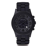 Marc Jacobs Pelly Black Dial Black Silicone Strap Watch for Women - MBM2567 Authentic Buy Shop Now