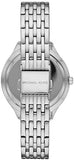Michael Kors Mindy White Dial Silver Steel Strap Watch For Women - MK7075 Authentic Buy Shop Now
