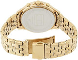 Tommy Hilfiger Ari Multifunction Diamonds Silver Dial Gold Steel Strap Watch for Women - 1781977 Authentic Buy Shop Now