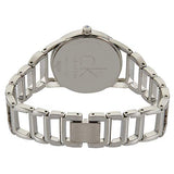 Calvin Klein Stately Pink Mother of Pearl Dial Silver Steel Strap Watch for Women - K3G2312E Authentic Buy Shop Now