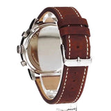 Tommy Hilfiger Jake Multifunction White Dial Brown Leather Strap Watch for Men - 1791230 Authentic Buy Shop Now