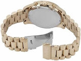 Michael Kors Lexington Chronograph Black Dial Gold Steel Strap Watch for Men - MK9155 Authentic Buy Shop Now