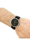 Hugo Boss Corporal Black Dial Black Leather Strap Watch for Men - 1513638 Authentic Buy Shop Now