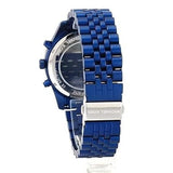 Michael Kors Lexington Chronograph Blue Dial Blue Steel Strap Watch For Men - MK8791 Authentic Buy Shop Now