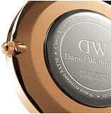Daniel Wellington Classic Reading White Dial Black Leather Strap Watch For Women - DW00100041 Authentic Buy Shop Now
