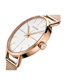 Calvin Klein Even White Dial Rose Gold Mesh Bracelet Watch for Women - K7B21626 Authentic Buy Shop Now