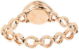 Swarovski Crystal Flower Red Dial Rose Gold Steel Strap Watch for Women - 5552783 Authentic Buy Shop Now