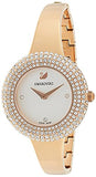 Swarovski Crystal Rose Silver Dial Rose Gold Steel Strap Watch for Women - 5484073 Authentic Buy Shop Now