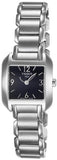 Tissot T Wave Black Dial Silver Steel Strap Watch for Women - T02.1.285.52 Authentic Buy Shop Now