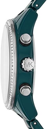 Michael Kors Bradshaw Chronograph Blue Dial Blue Steel Strap Watch For Men - MK6722 Authentic Buy Shop Now