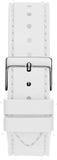 Guess Princess Crystals Silver Dial White Silicone Strap Watch For Women - GW0439L1 Authentic Buy Shop Now