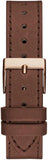 Guess Fame Quartz Rose Gold Dial Brown Leather Strap Watch For Women - GW0548L2 Authentic Buy Shop Now