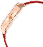 Swarovski Crystalline Hours Red Crystal Dial Red Leather Strap Watch for Women - 5295380 Authentic Buy Shop Now