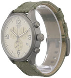 Tissot T Sport Chrono XL Beige Dial Green Nylon Strap Watch for Men - T116.617.37.267.00 Authentic Buy Shop Now