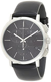 Calvin Klein Posh Black Dial Black Leather Strap Watch for Men - K8Q371C1 Authentic Buy Shop Now