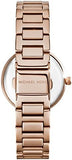 Michael Kors Skylar Quartz Rose Gold Dial Rose Gold Steel Strap Watch For Women - MK5971 Authentic Buy Shop Now