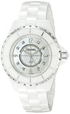 Chanel J12 Diamonds Quartz Ceramic White Dial White Steel Strap Watch for Women - J12 H2422 Authentic Buy Shop Now