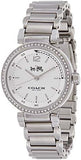 Coach Sports Crystals Silver Dial Silver Steel Strap Watch for Women - 14502194 Authentic Buy Shop Now