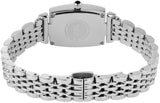Emporio Armani Gianni T-Bar Quartz White Dial Silver Steel Strap Watch For Women - AR11405 Authentic Buy Shop Now