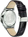 Versace Univers White Dial Brown Leather Strap Watch for Men - VEBK00118 Authentic Buy Shop Now